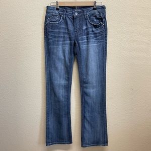 VIGOSS The Chelsea Boot Cut Ladies Jeans 28x33 Blue EUC